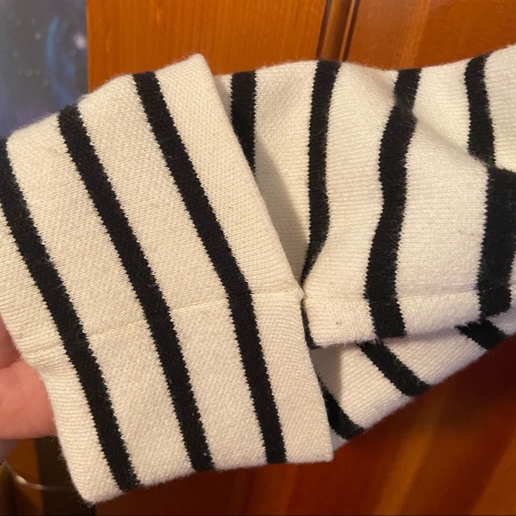 Maje Sweater Dress w/ Nautical Stripes 3/4 sleeves - Picture 10 of 16